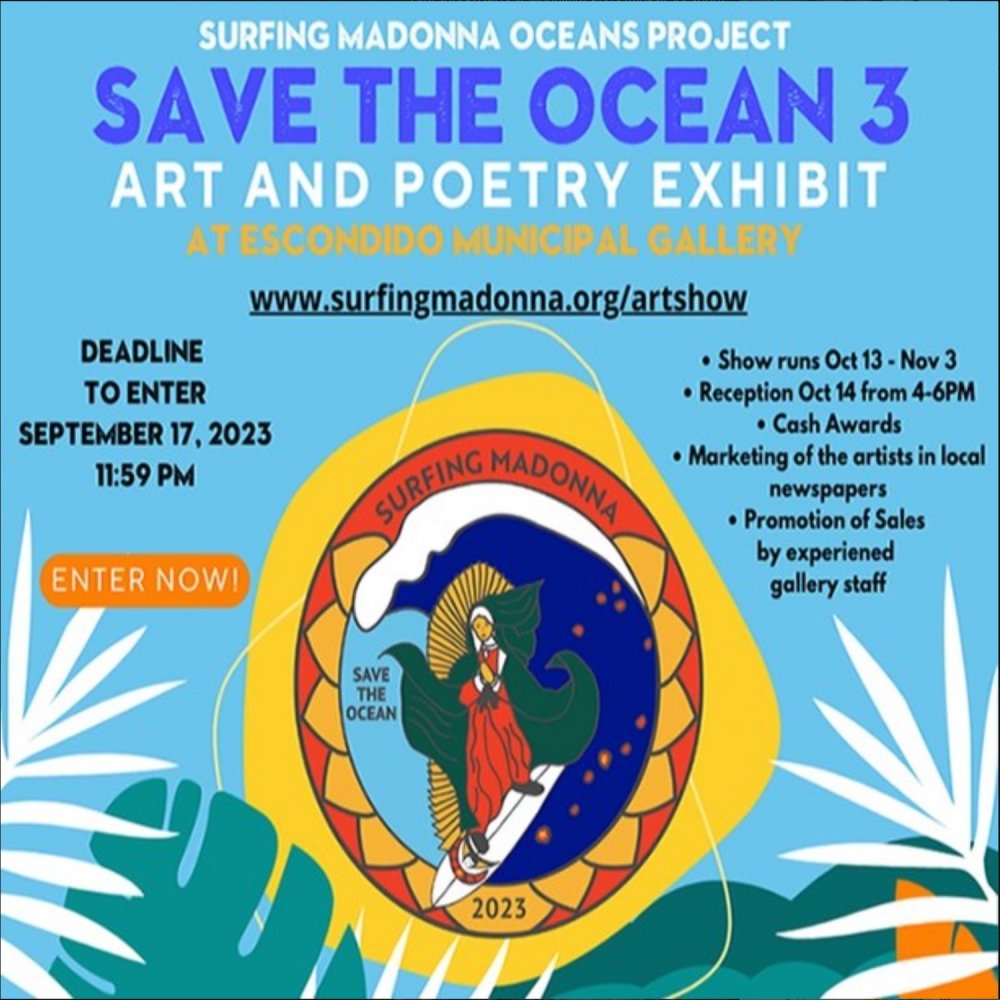 3rd Annual Surfing Madonna Art Show